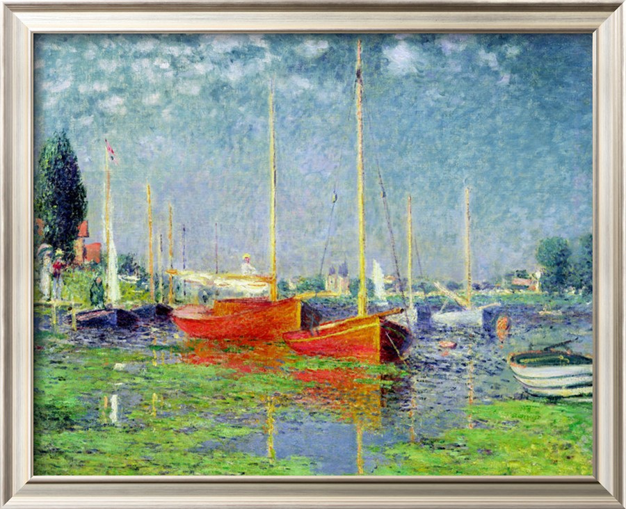 Argenteuil, Circa 1872-Claude Monet Painting